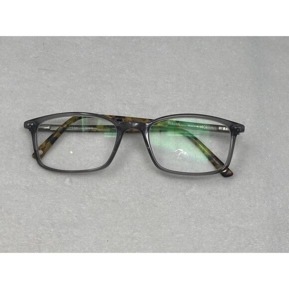 Bulova Bushwick Eyeglasses Frames Only 52-18 140 Designer Smoke - Picture 1 of 8